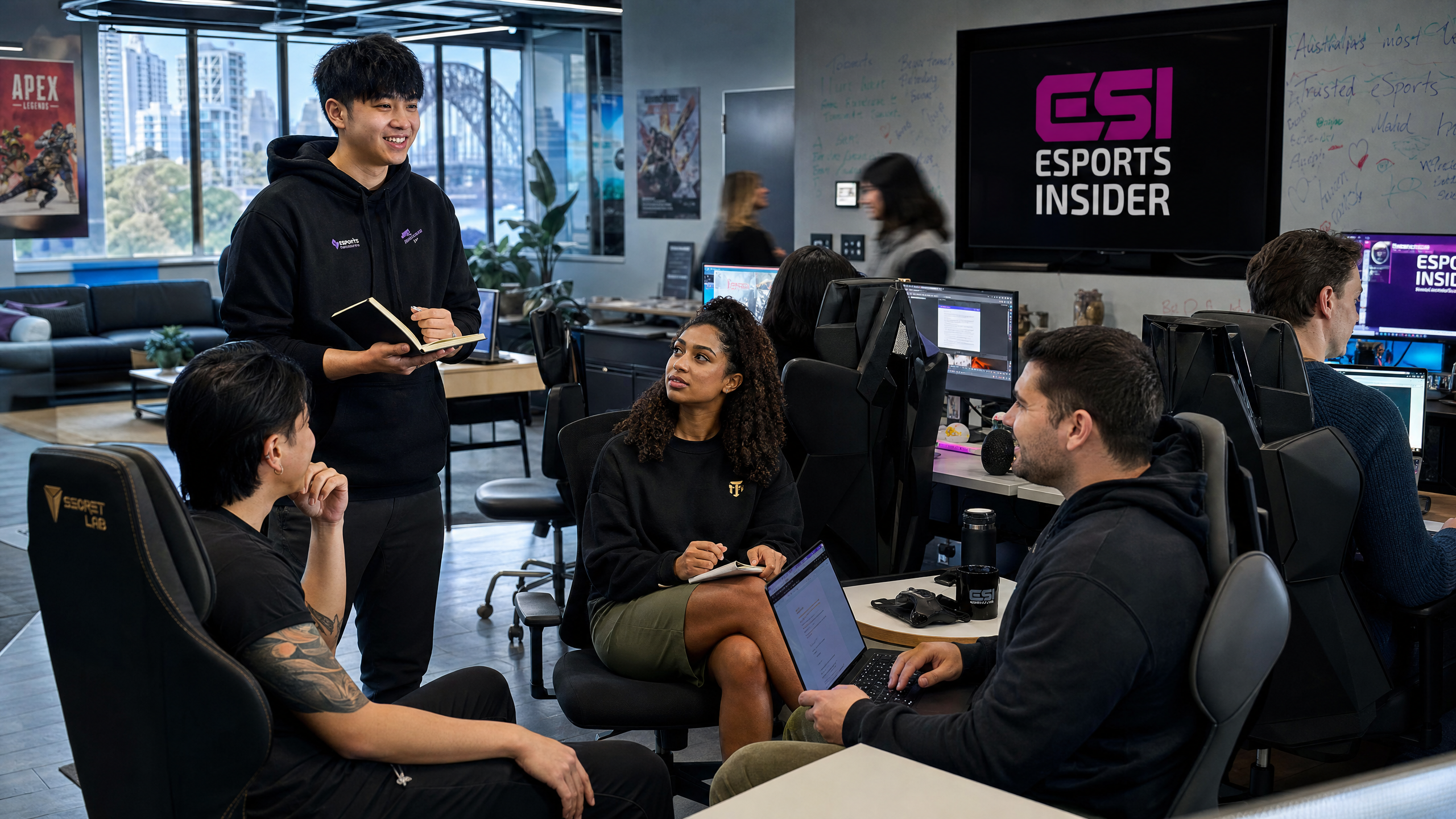 The ChampGrid team in their Sydney office